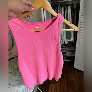 Aerie Cropped Fitted Tank